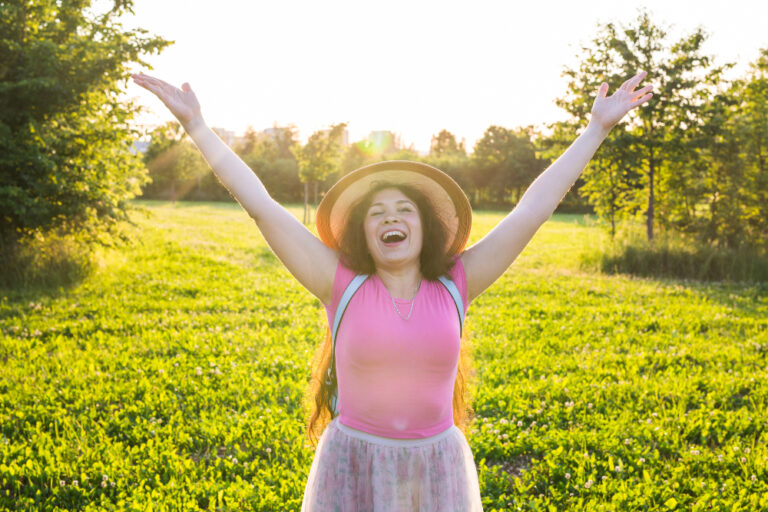 Woman who is having her arfid treated through ERP therapy.