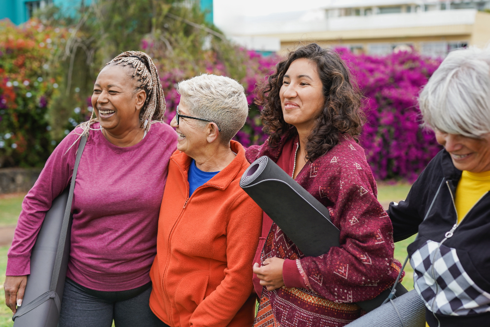 Group of clients from Oasis getting EMDR therapy for eating disorders in california.